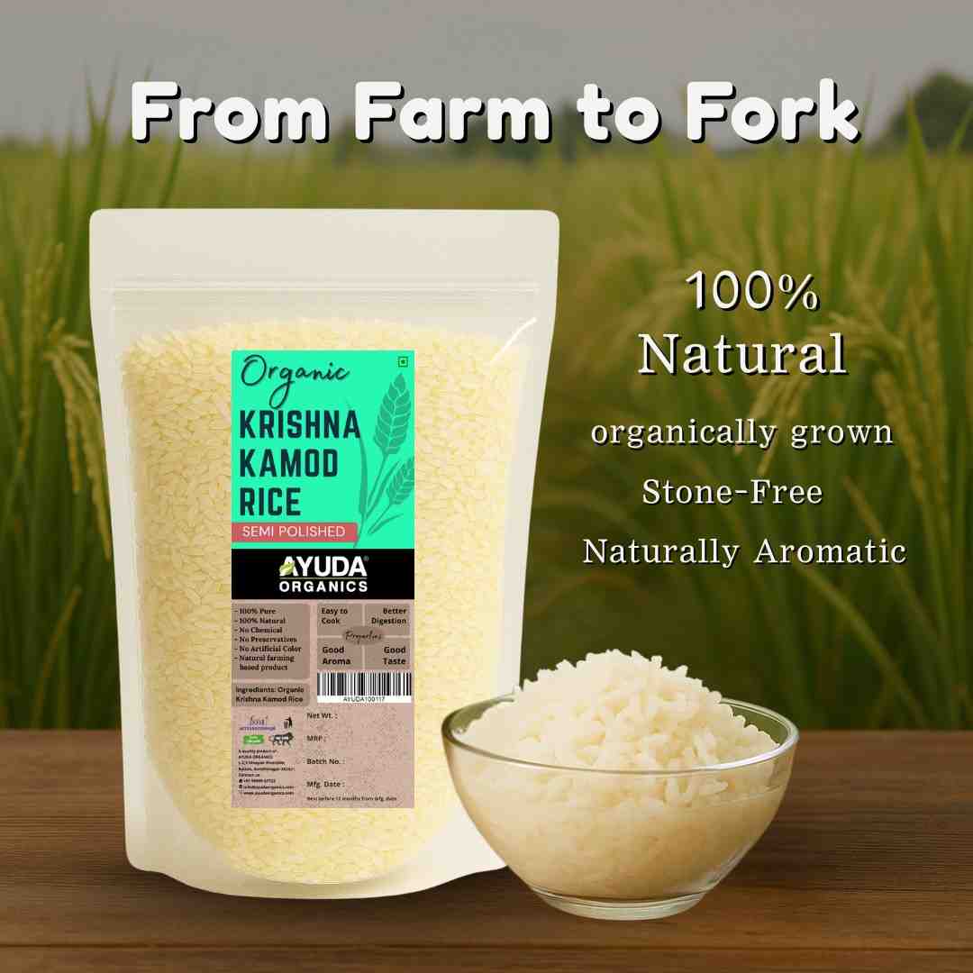 AYUDA Organics Krishna kamod Rice