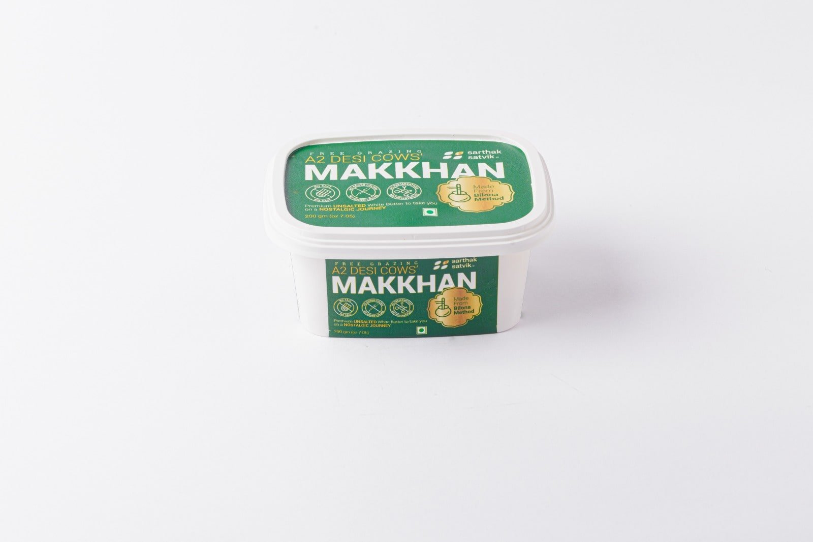 A2 Desi Cow Makkhan (Unsalted Butter)