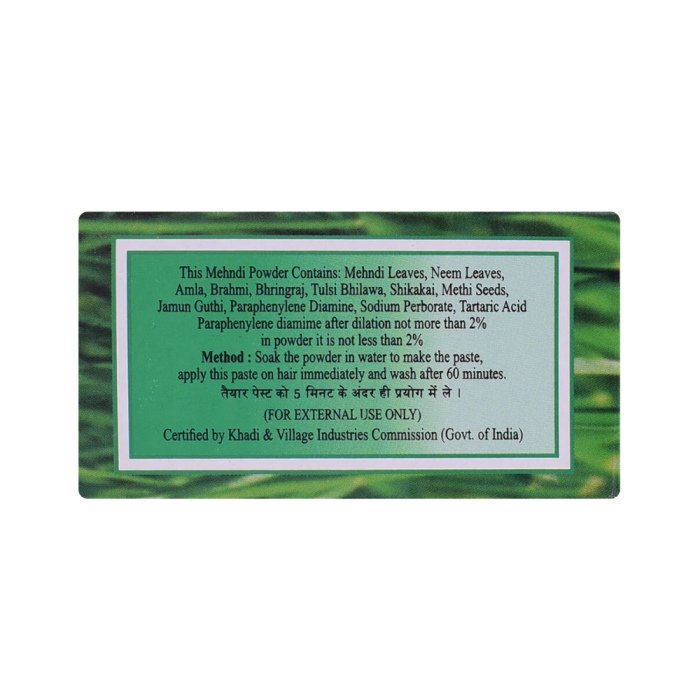 Khadi Naturals Black Mehndi