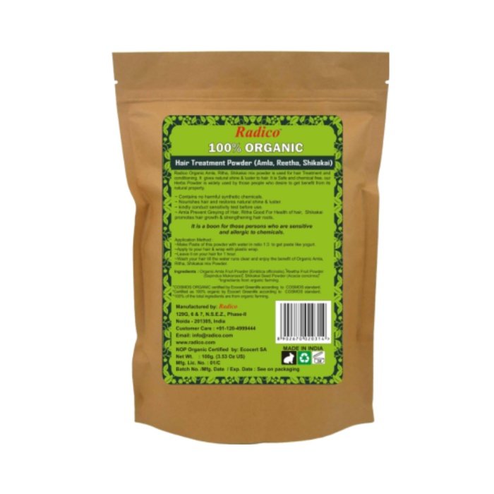 Radico Organic Hair Treatment Powder