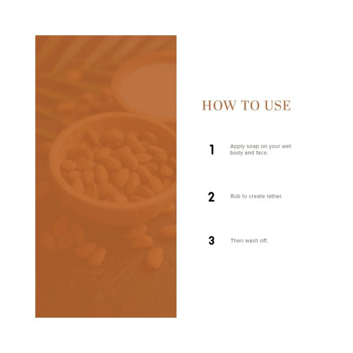 Khadi Naturals Almond Soap