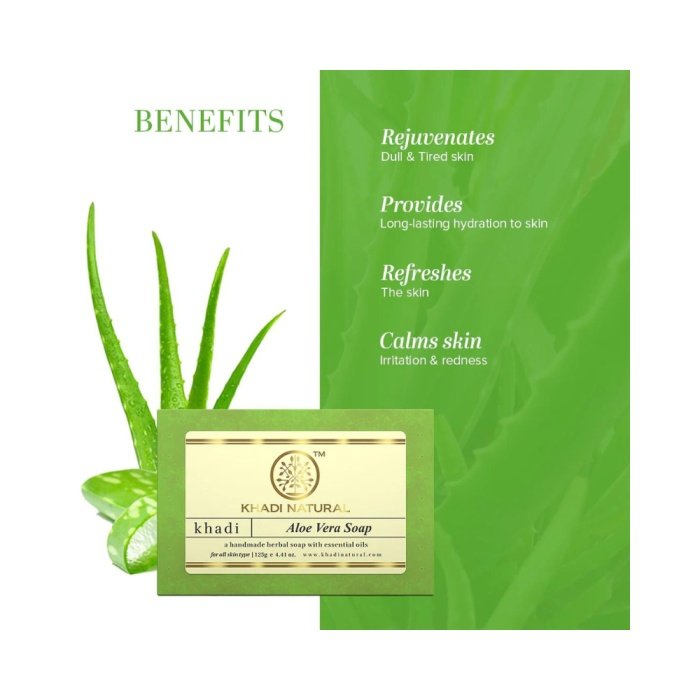 Khadi Naturals Aloevera Soap