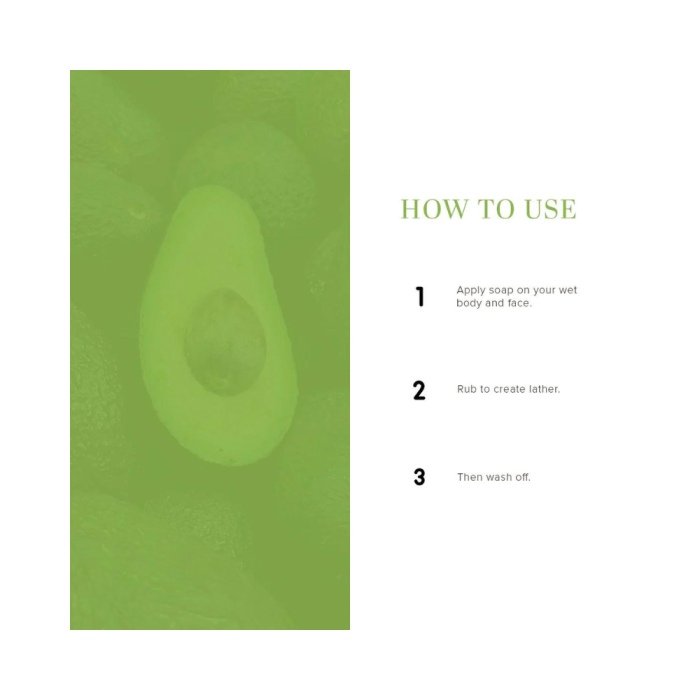 Khadi Naturals Avocado Soap