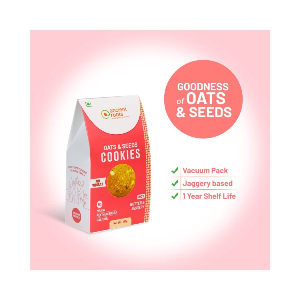 Ancient Roots Oats & Seeds Cookies