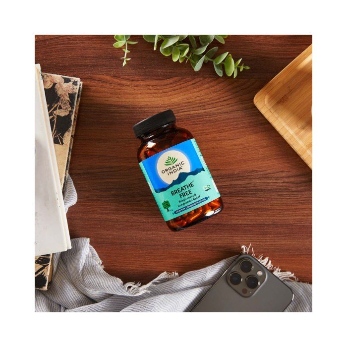 Organic India Breathe Free Capsule