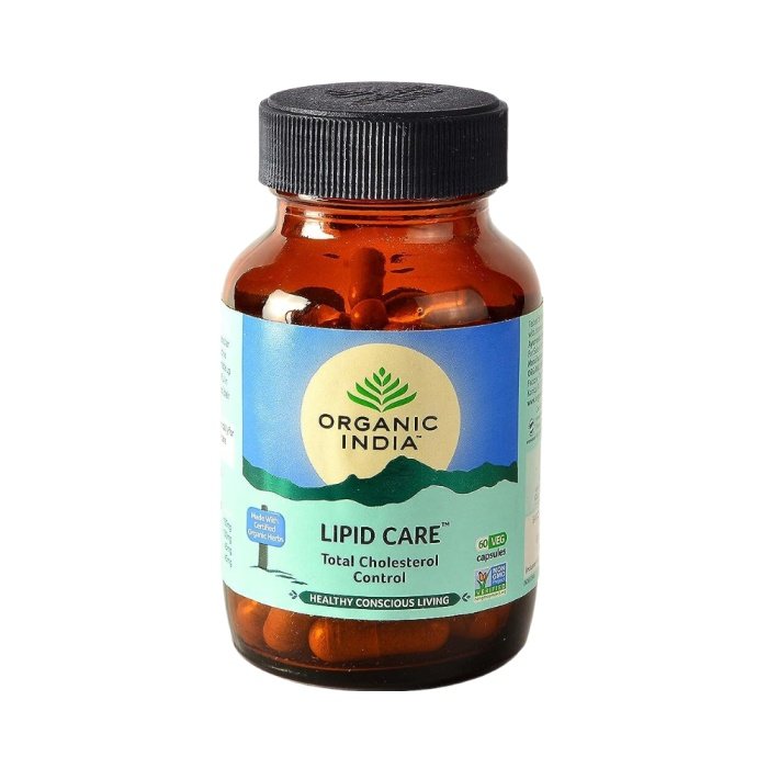 Organic India Lipid Care - Cholestrol Control Supplement Capsule
