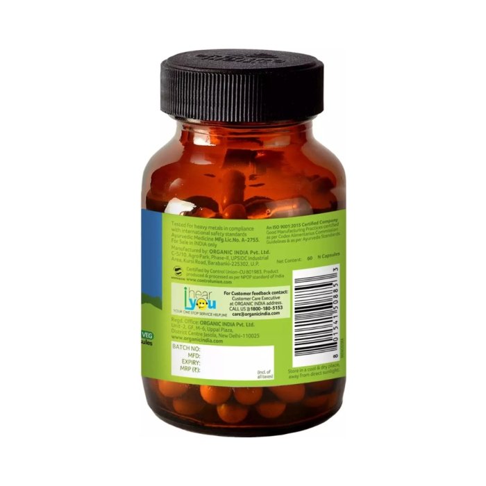 Organic India LKC - Liver & Kidney Supplement Capsule