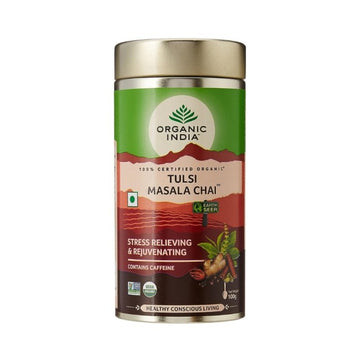 Organic India Tulsi Masala Chai Tin