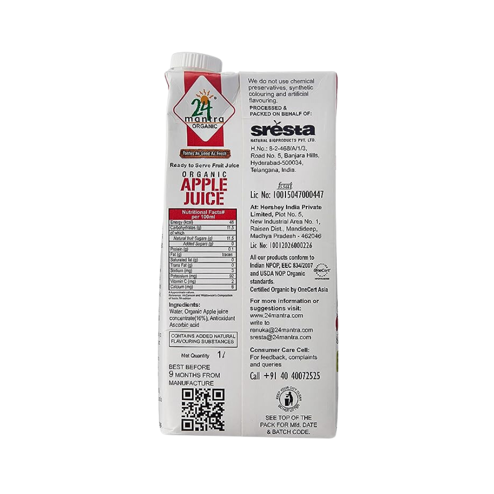 24 Mantra Apple Juice