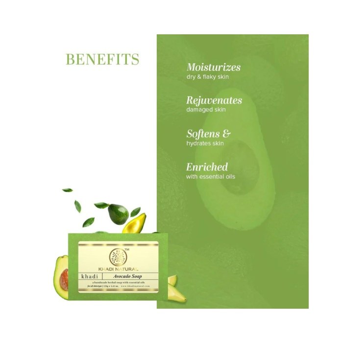 Khadi Naturals Avocado Soap