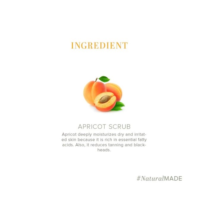 Khadi Naturals Apricot Scrub Soap