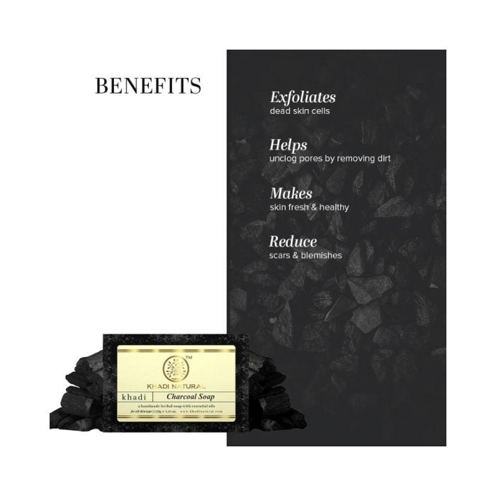 Khadi Naturals Charcoal Soap