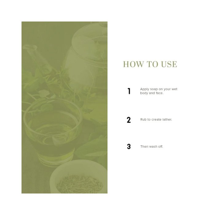 Khadi Naturals Green Tea Soap