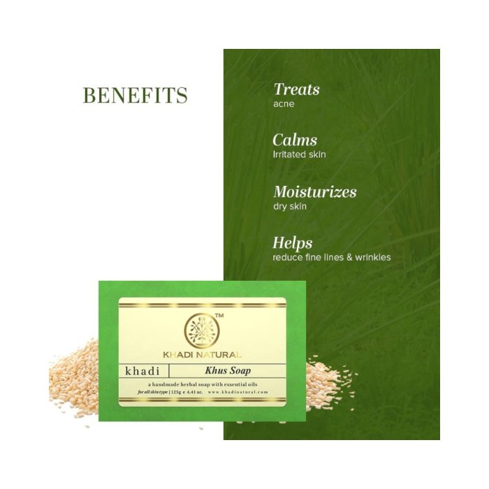 Khadi Naturals Khus Soap