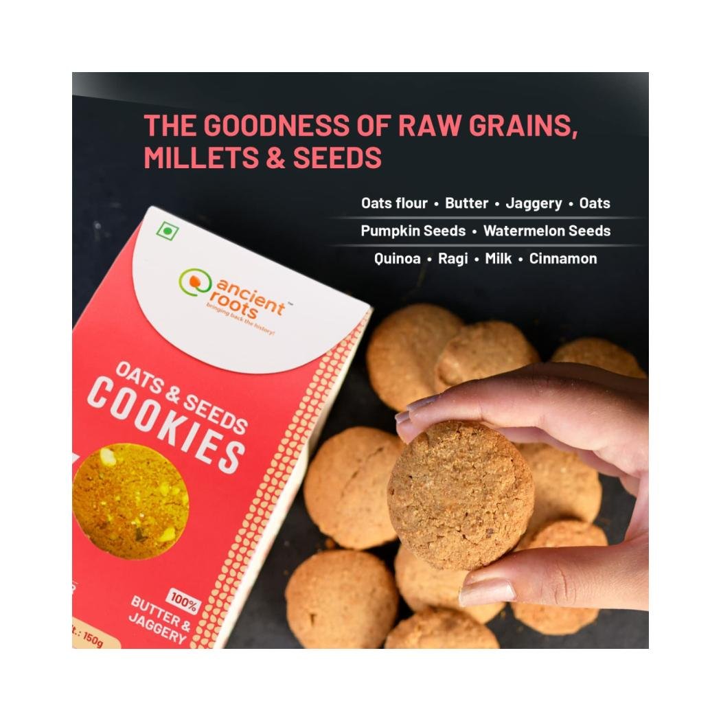 Ancient Roots Oats & Seeds Cookies
