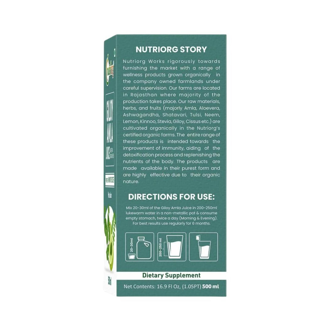 Nutriorg Giloy Amla Juice