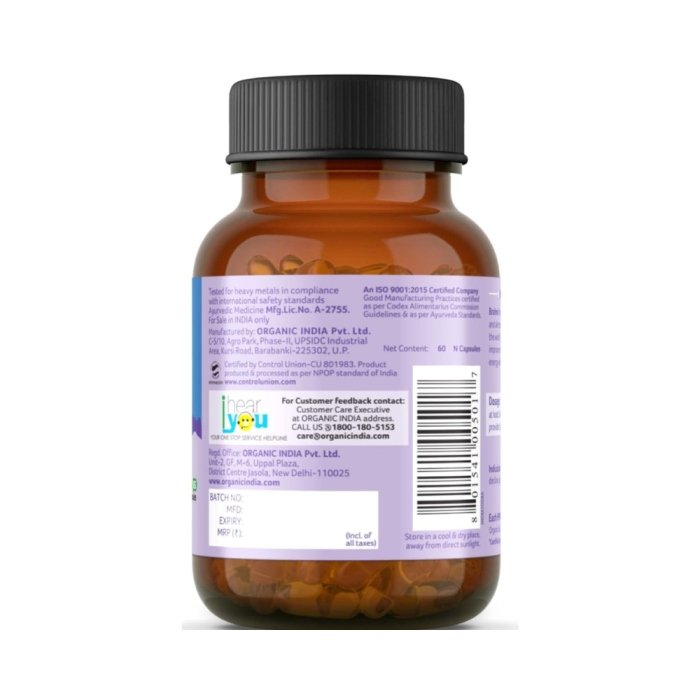 Organic India Brahmi Capsule