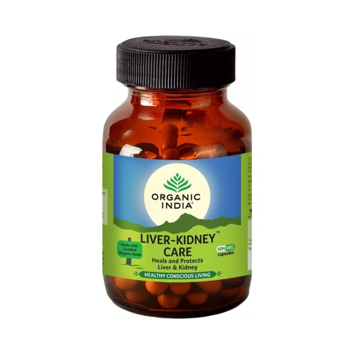 Organic India LKC - Liver & Kidney Supplement Capsule