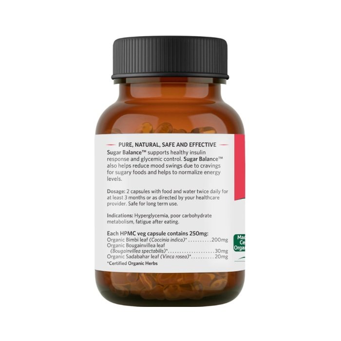 Organic India Sugar Balance Capsule