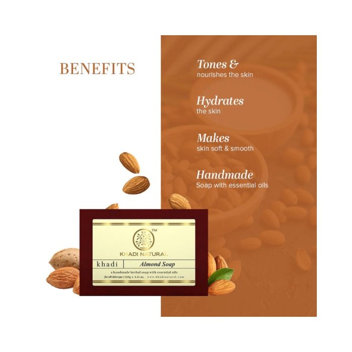 Khadi Naturals Almond Soap