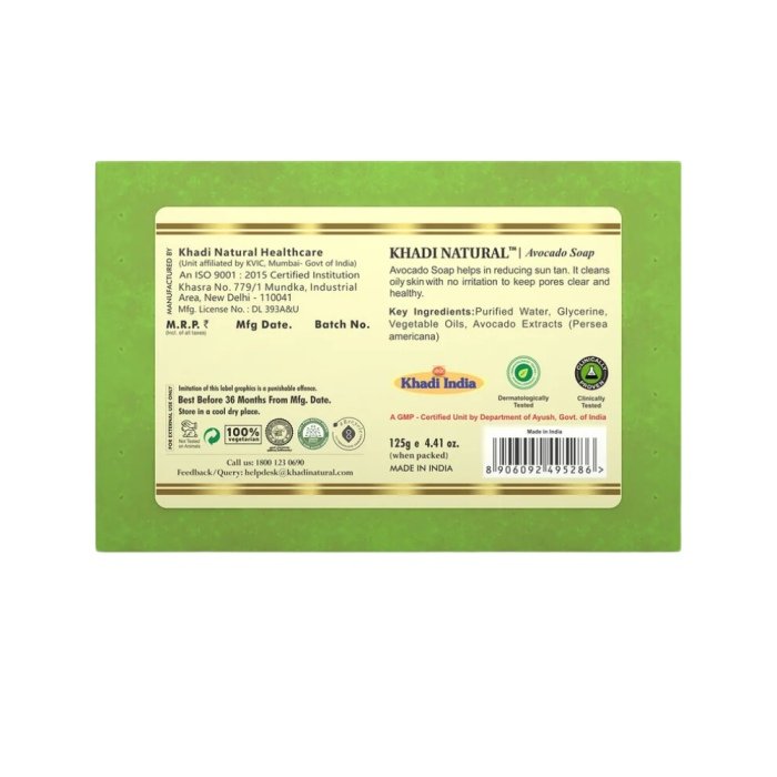 Khadi Naturals Avocado Soap