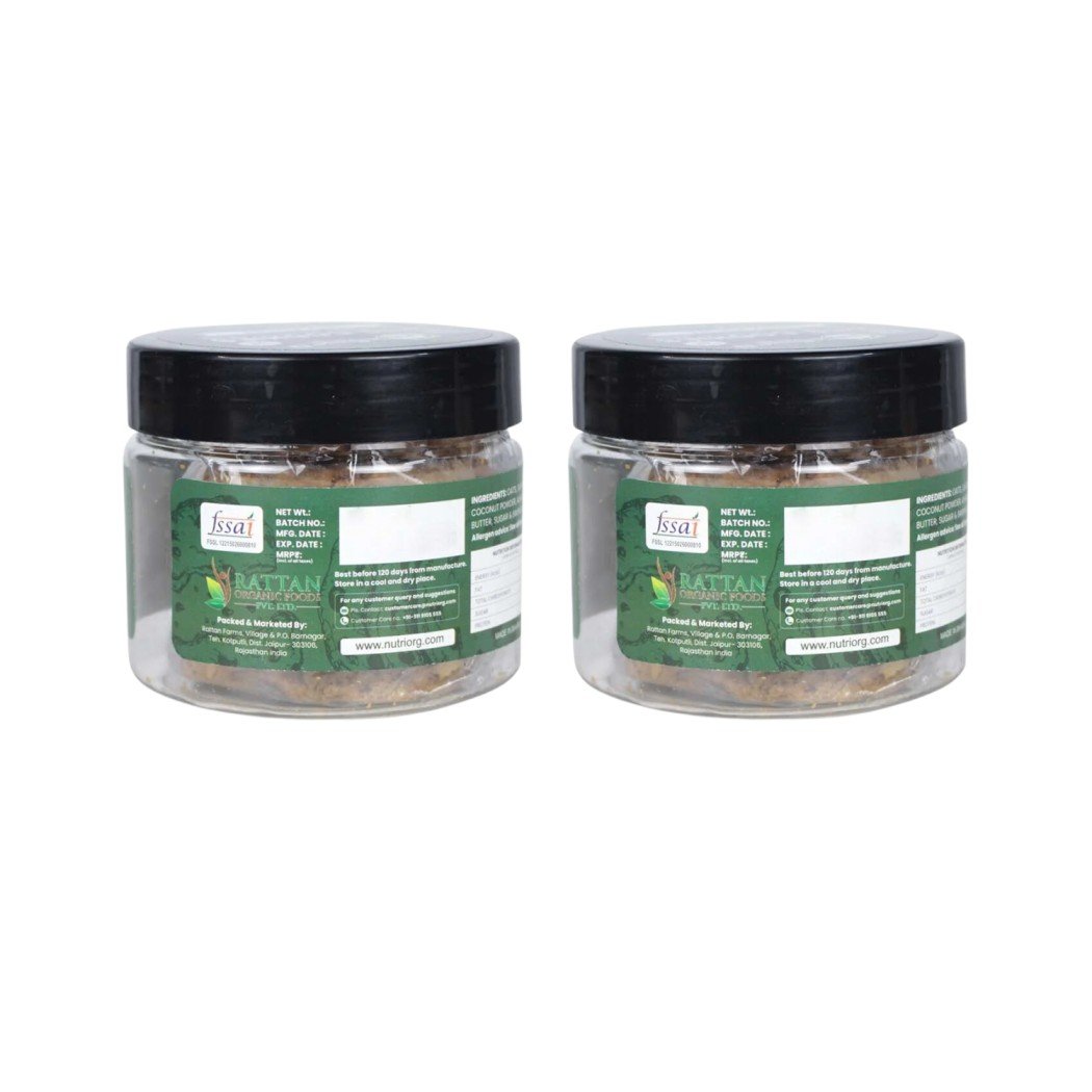 Nutriorg Oats Cookies Dry Fruit (Pack of 2x110g)