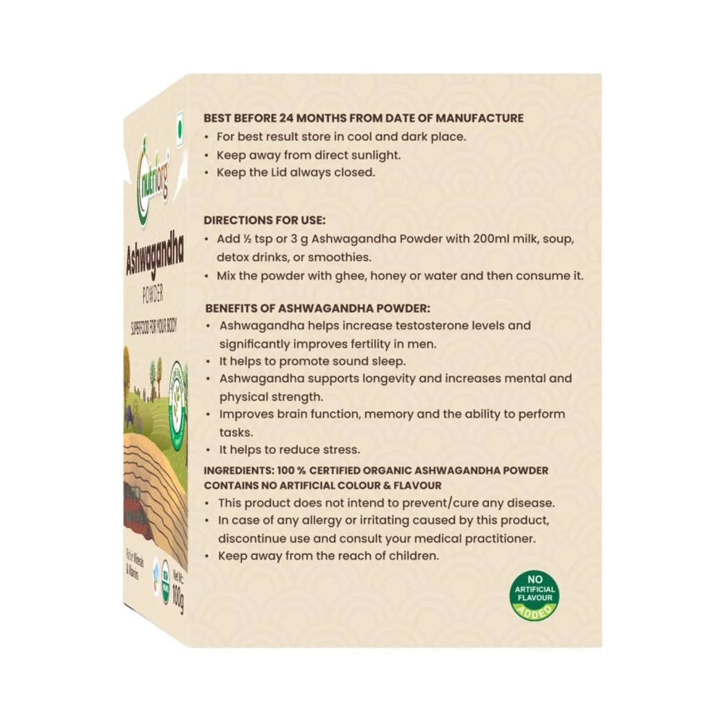 Nutriorg Ashwagandha Powder