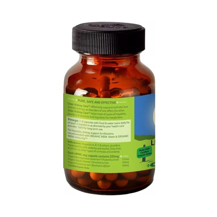 Organic India LKC - Liver & Kidney Supplement Capsule