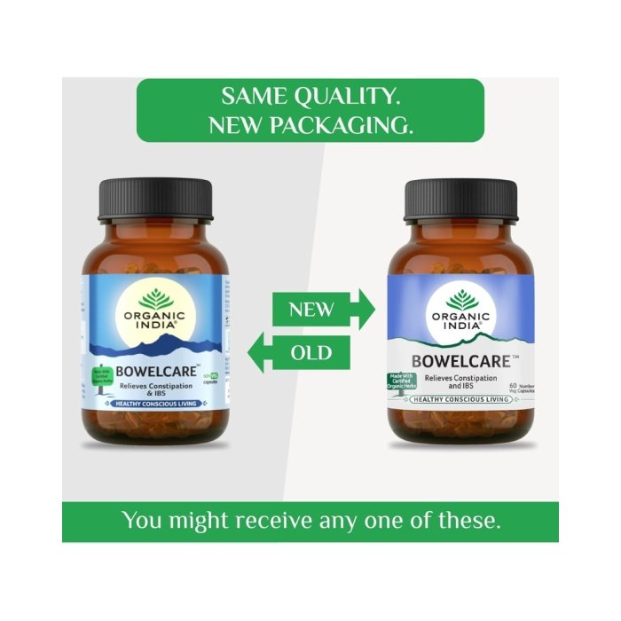 Organic India Bowel Care Capsule