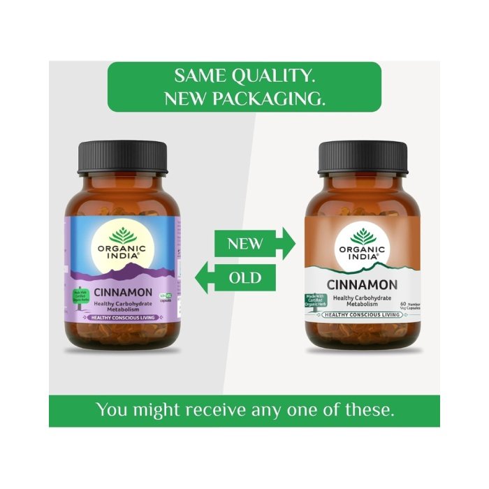 Organic India Cinnamon Capsule