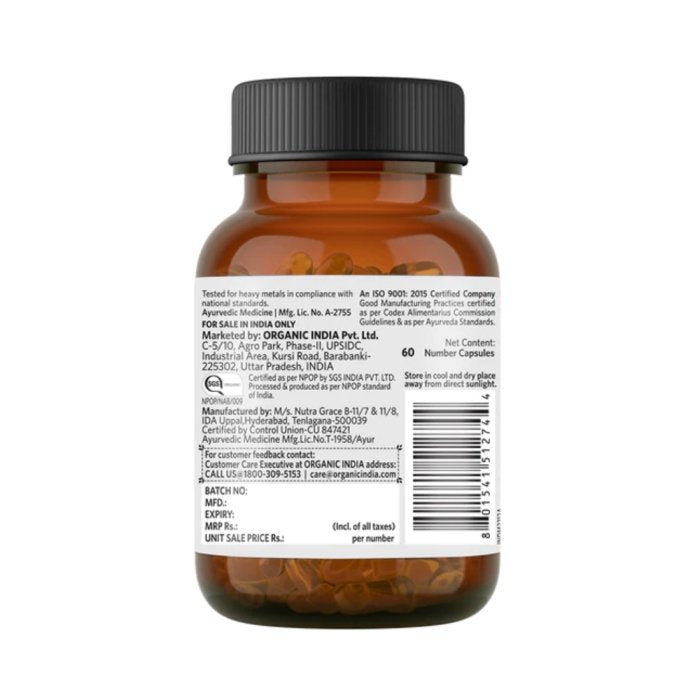 Organic India Flaxseed Oil Capsule