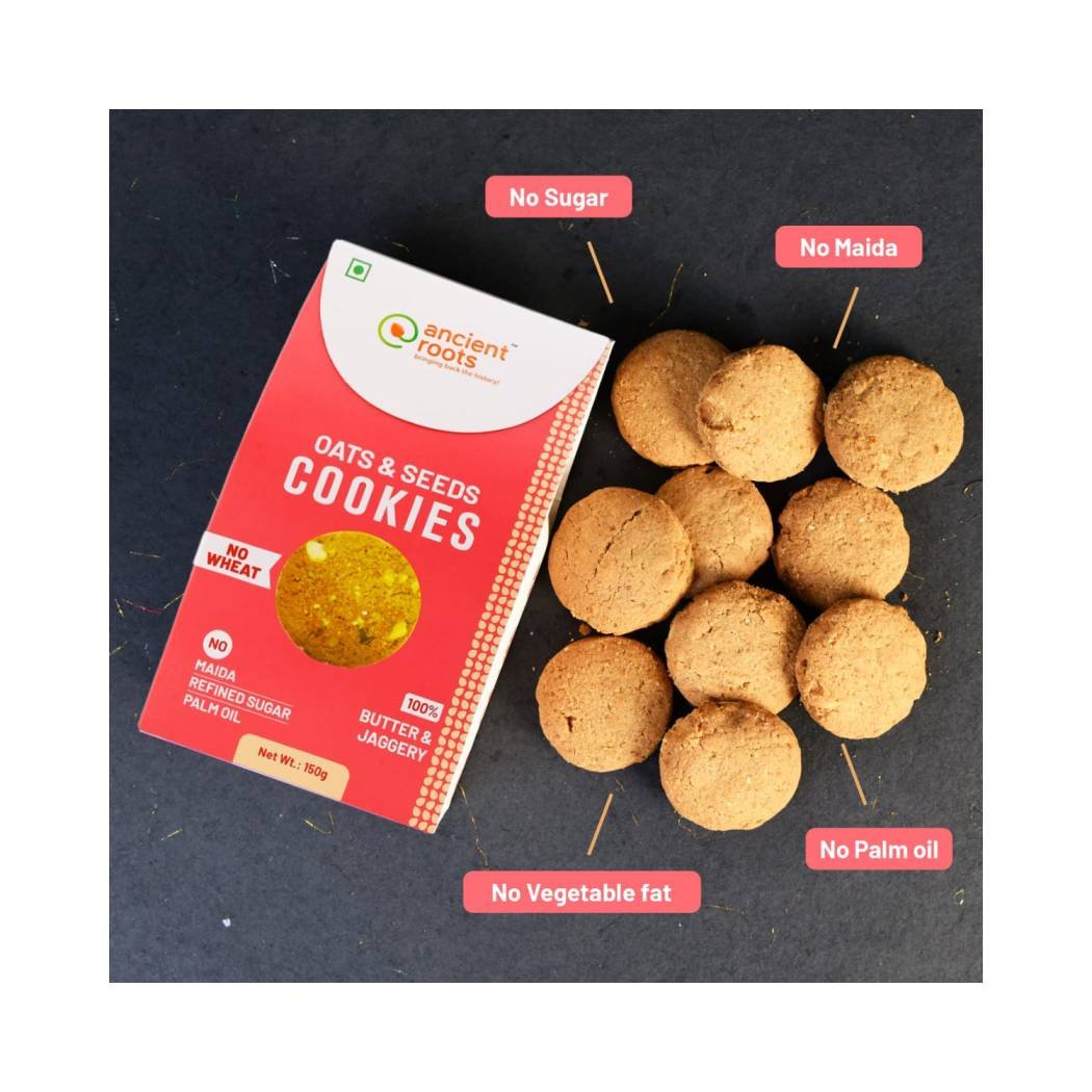 Ancient Roots Oats & Seeds Cookies