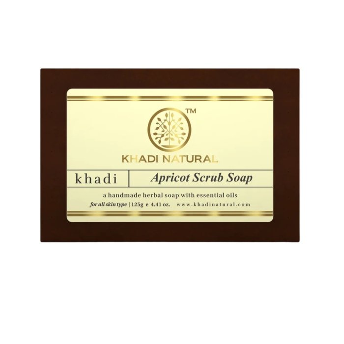 Khadi Naturals Apricot Scrub Soap