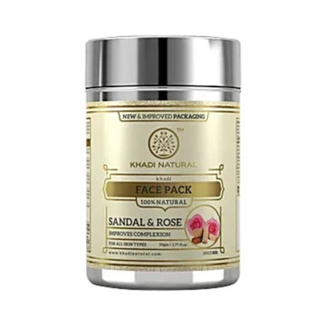 Khadi Naturals Sandal & Rose Facepack