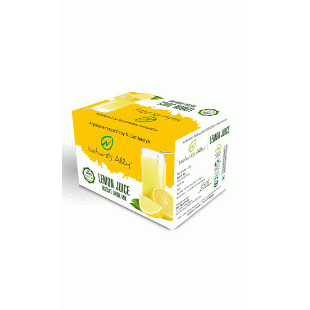 Vedantika Herbals Lemon Juice Drink (10 Sachets)