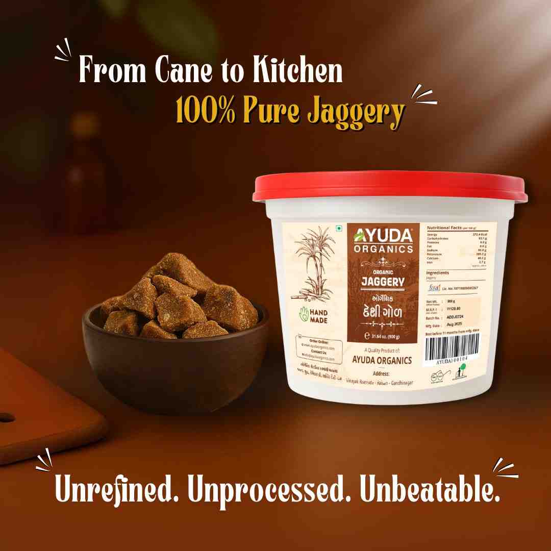 Organic Whole Jaggery