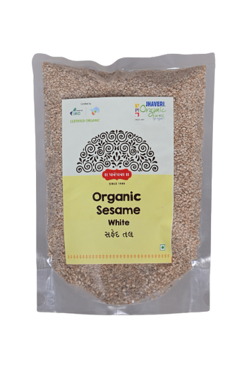 Jhaveri Organic White Sesame Seeds Organic