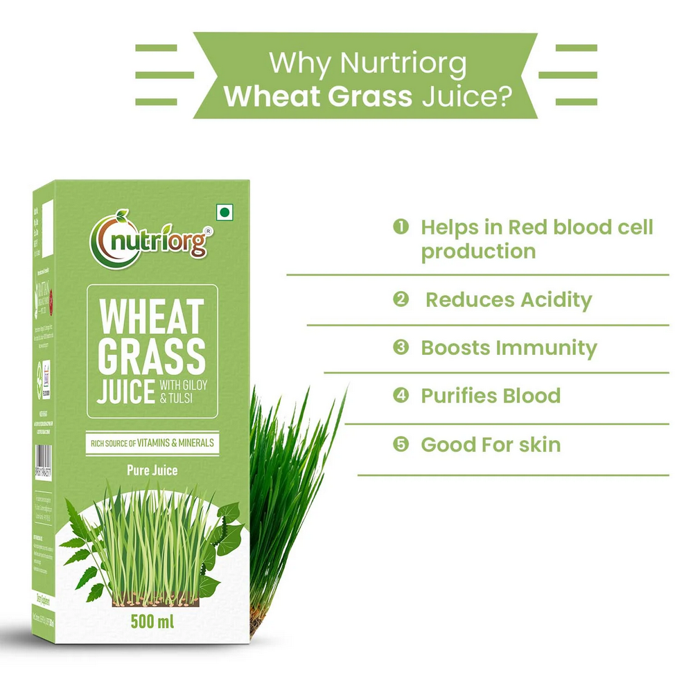 Nutriorg Wheatgrass Juice