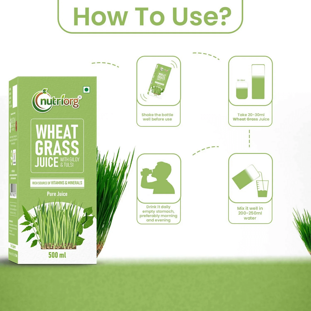 Nutriorg Wheatgrass Juice