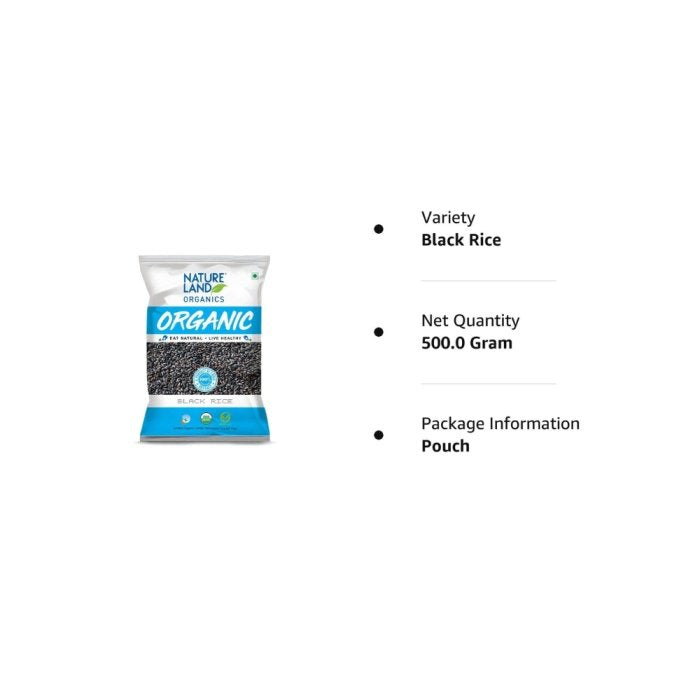 Natureland Organics Black Rice