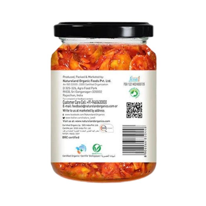 Natureland Organics Lemon Pickle