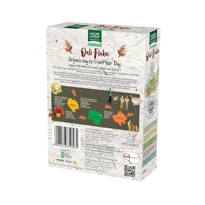 Natureland Organics Oat Flakes