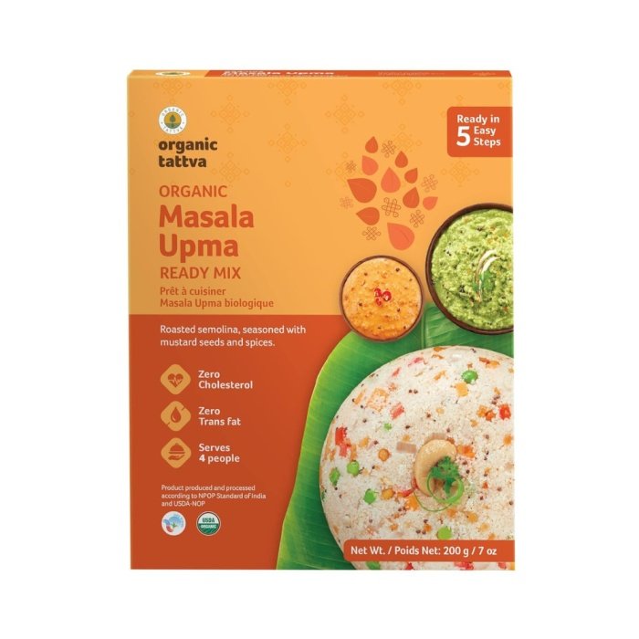 Organic Tattva Masala Upma Ready Mix