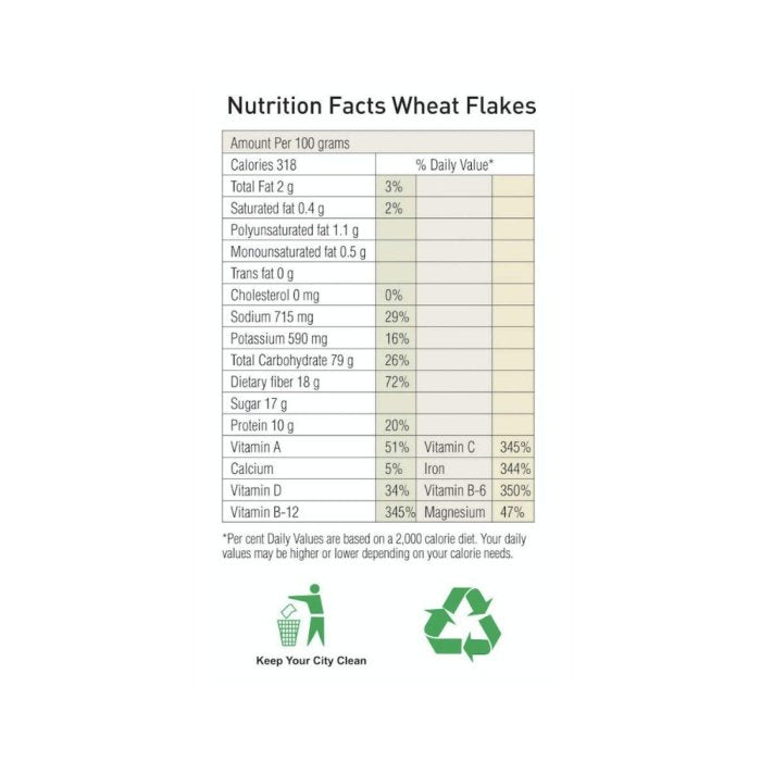 Natureland Organics Wheat Flakes
