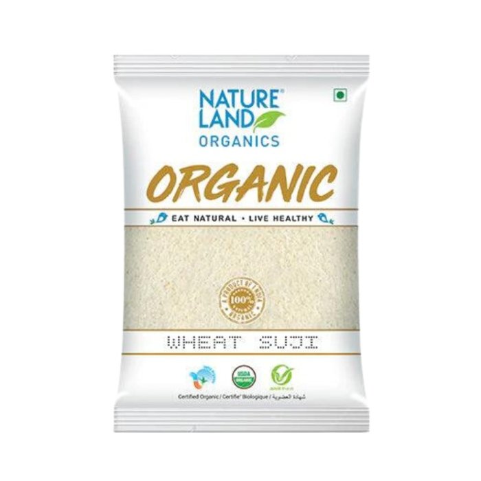 Natureland Organics Wheat Suji