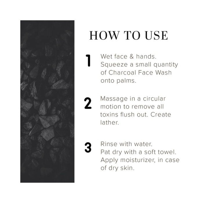 Khadi Naturals Activated Bamboo Charcoal Facewash