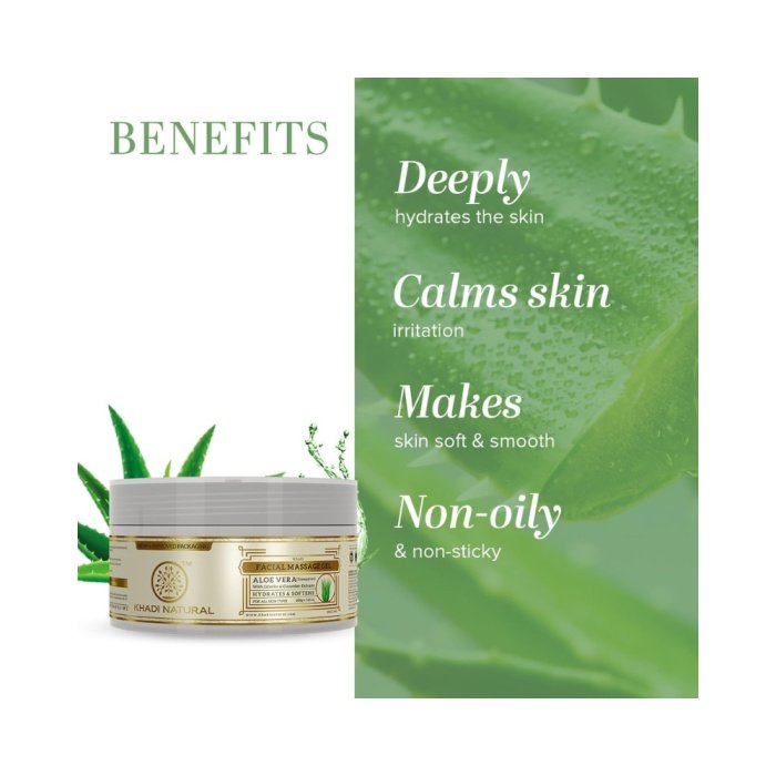 Khadi Naturals Aloevera Gel (Transparent)