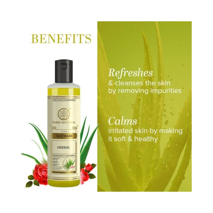 Khadi Naturals Herbal Facewash