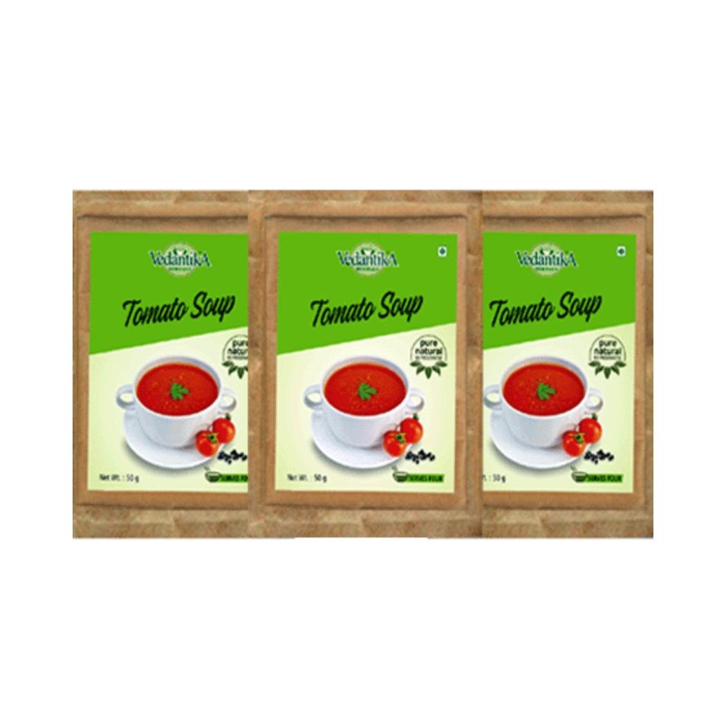 Vedantika Herbals Tomato Soup (Pack of 3x100g)