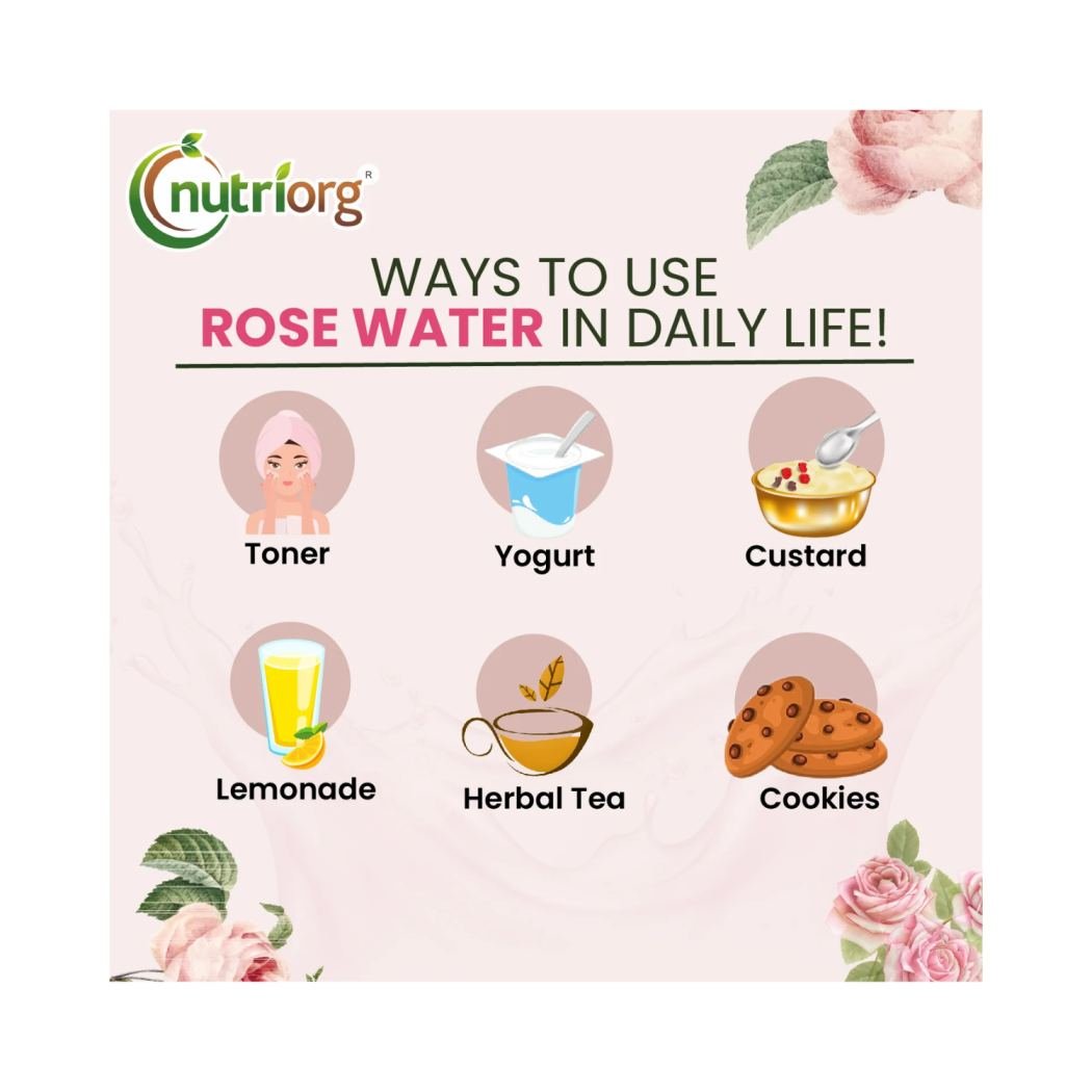 Nutriorg Rose Water